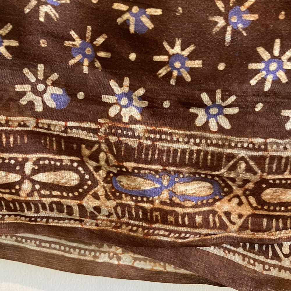 Afgahn Silk Scarf - Picture 2 of 4